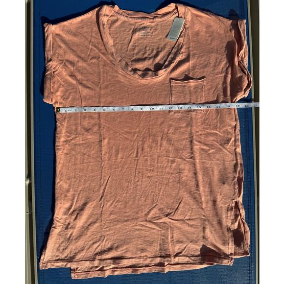 NWT, Aerie, Oversized T-shirt, Peach, Size XS - Picture 2 of 4